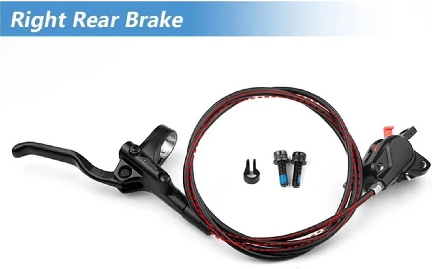 Motorbike Brake Levers Fit for Shimano MTB Hydraulic Disc Brake MT200 BR BL Mountain Bike 160Mm Rotors Bicycle Caliper Cycling Parts(Mt200 G3 160MM)