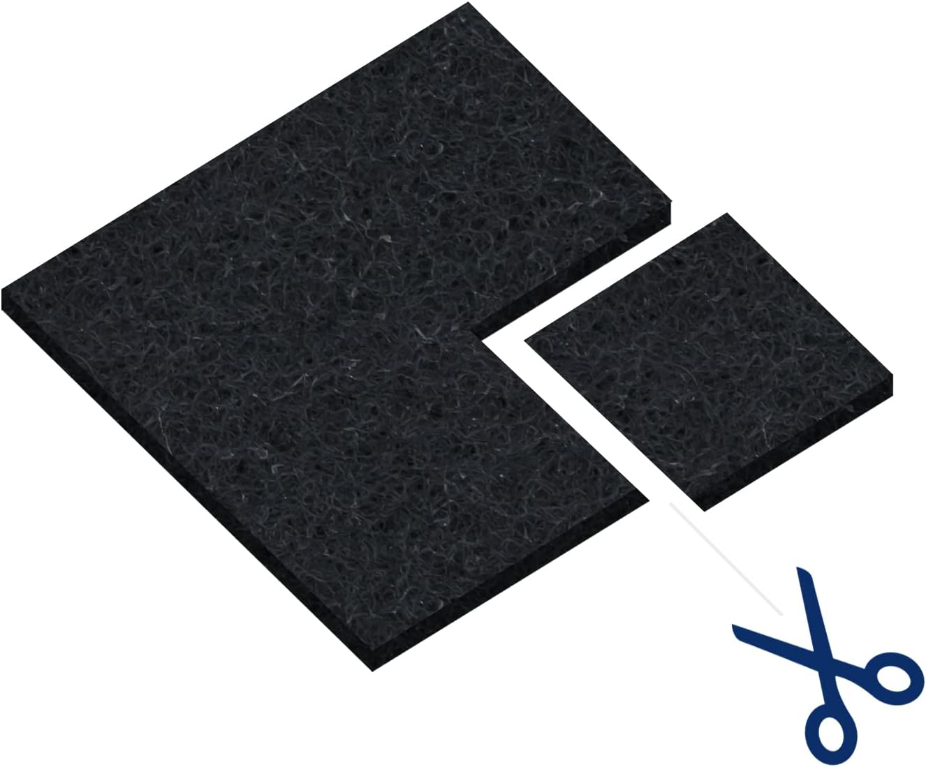 HMF 3789 Activated Carbon Filter for Compost Bin and Cat Litter Tray | Pack of 10 | 125 Mm image number 2