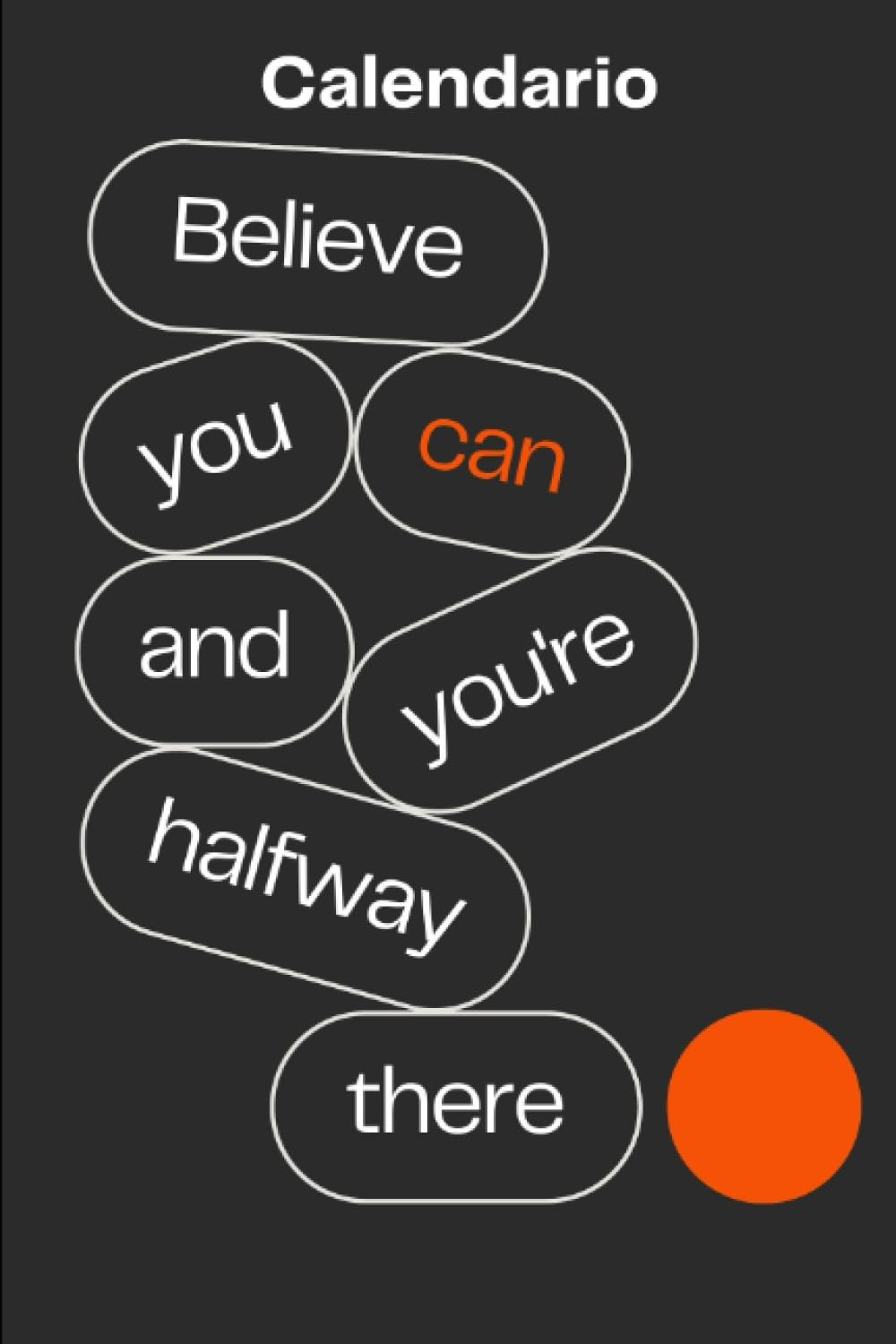 Calendario Nero Perfetto per Aziende 2023/2024, Minimalista: Un Bellissimo Calendario Nero Minimalista 2023/2024