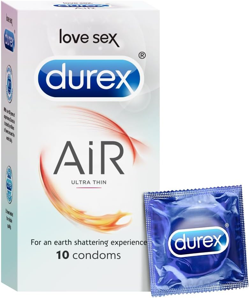 Durex Air Condoms - 10 Pieces - from India image number 2