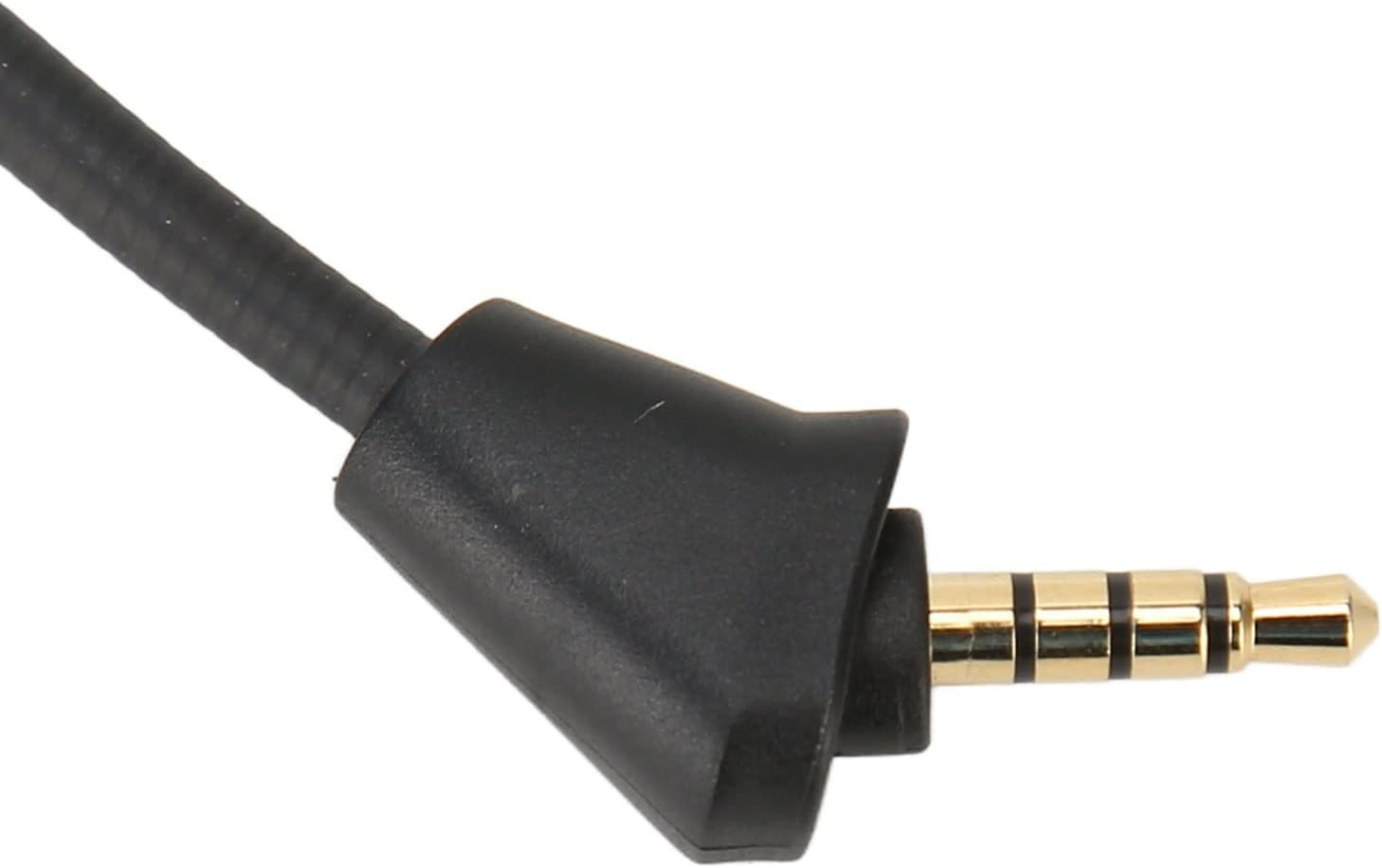 Mic Replacement 3.5Mm Detachable Game Microphone for Hyper X Cloud II Wireless Cloud Core Cloud Pro Silver Cloudx, Hyperxcloud 2 Mic Replacement Game Detachable Gold Plated Jack image number 2