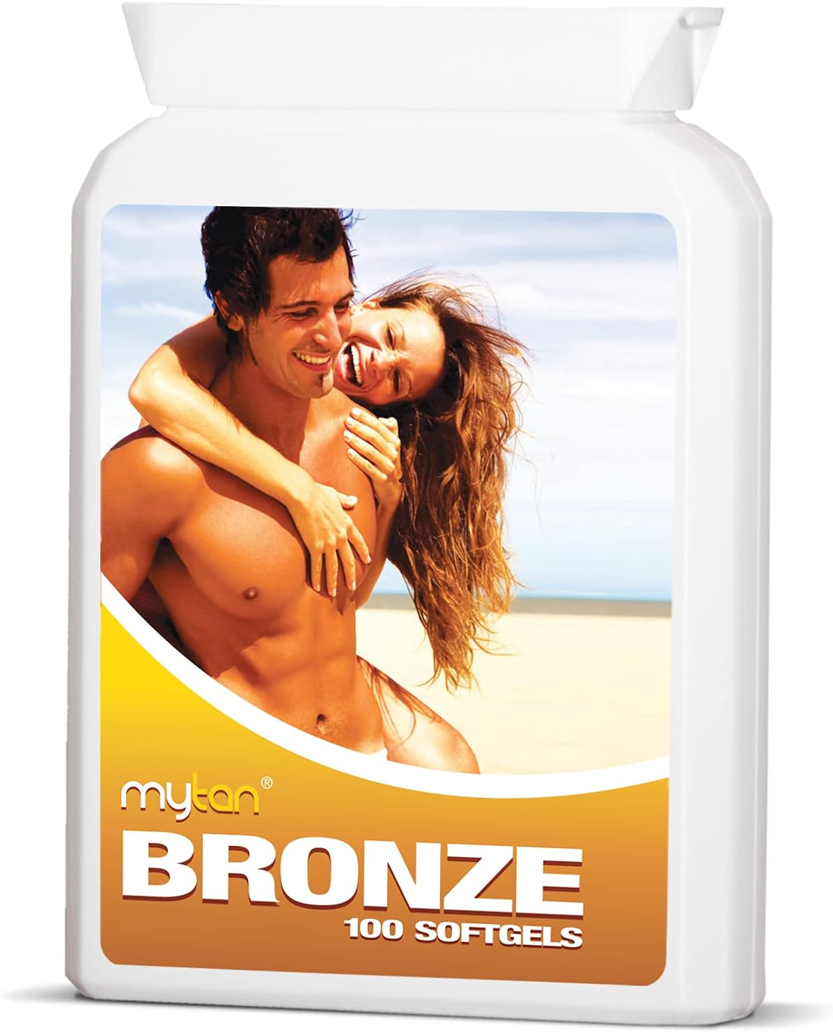 Mytan Bronze Tanning Pills | Twin Pack Discount | over 12-Week Supply | Beta Carotene Tanning Tablets without Sun&hellip; image number 1