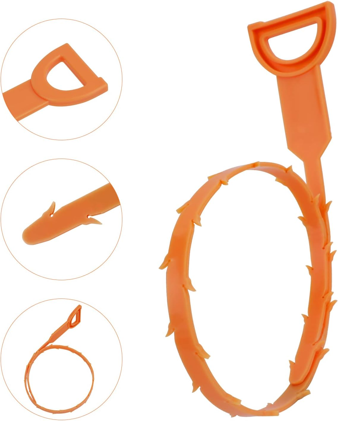 Amazon Basics Drain Clog Remover Tool, 6 Pack image number 2