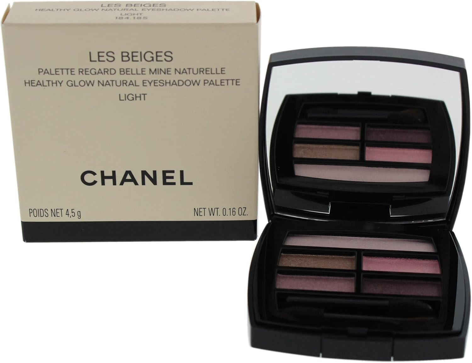 Chanel Les Beiges Healthy Glow Natural Eyeshadow Palette - # Light 4.5G/0.16Oz
