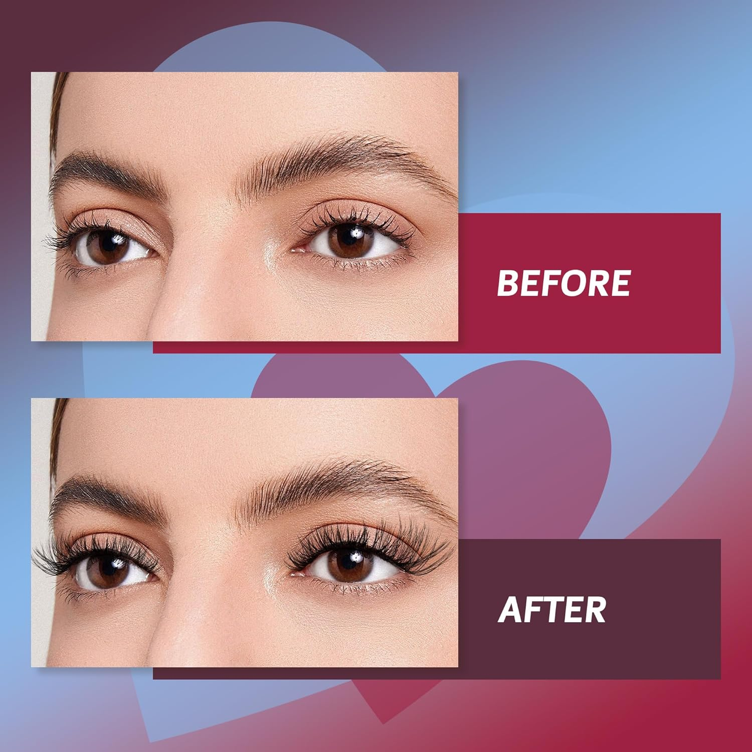 Mayhug Lash Clusters Kit Natural Cluster Lashes Wispy Mix 8-16Mm Eyelash Clusters 144Pcs Individual Lashes D Curl, 0.05 Super Thin Band DIY Cluster Eyelash Extensions(Silkmist Kit) image number 5