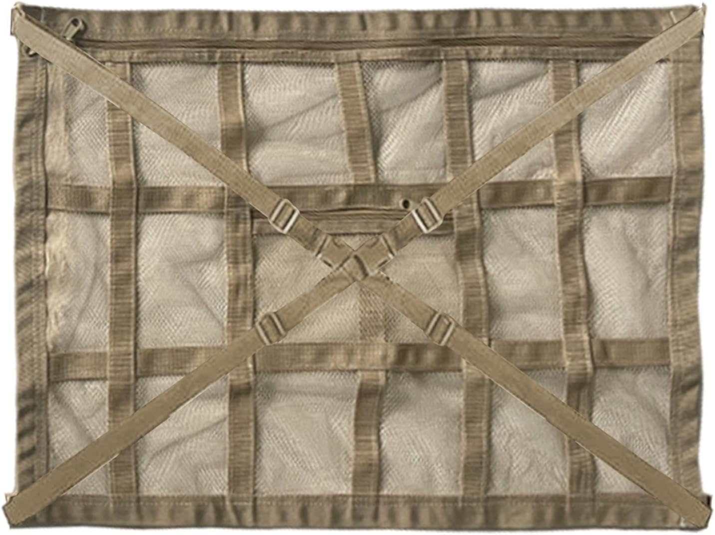 JMEDIC Car Ceiling Cargo Net - Large Capacity Roof Luggage Net Pocket - Black Nylon - Universal Fit - Hook Fastener - SUV, RV