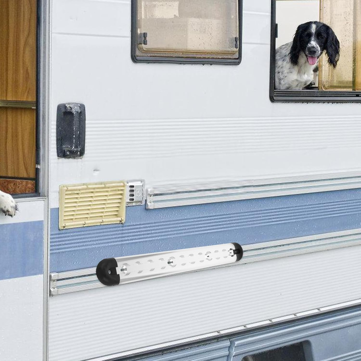 Versatile Airline Style Track Rail for Rvs with Secure Quick-Release Tie down Hook High-Strength Flatbed Utility Guide Rail Compatible with Various Van and ATV Tracks image number 4