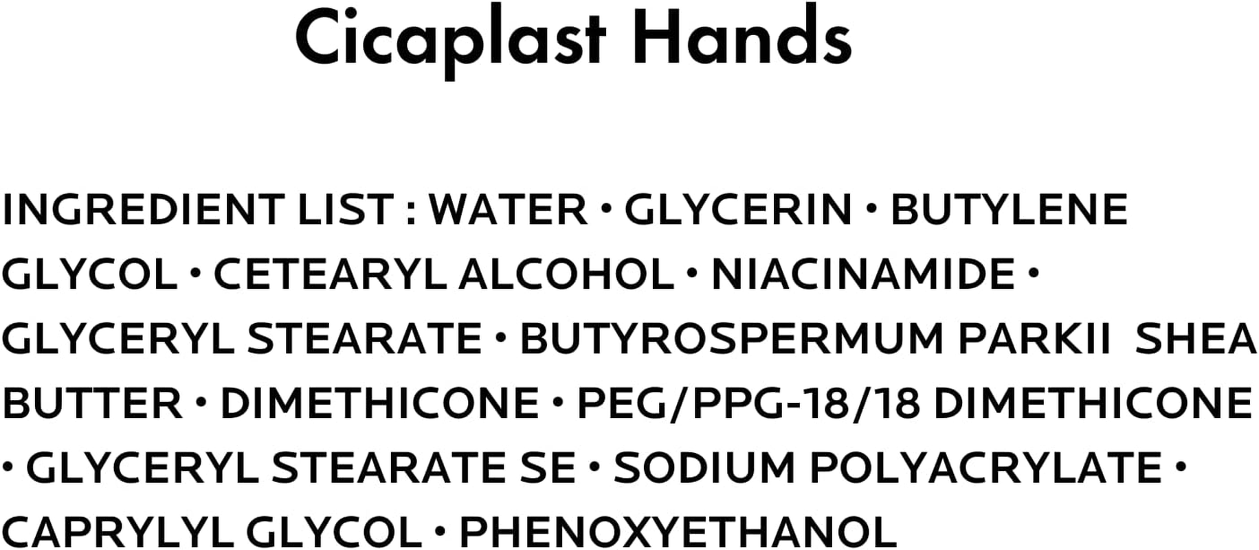 La Roche-Posay Cicaplast Mains Hand Cream 100Ml image number 5