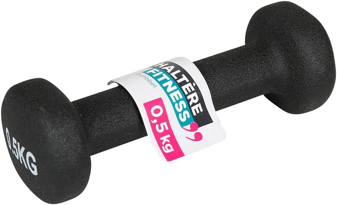 UPFIT - 0.5 Kg Yoga Dumbbell &ndash; Single &ndash; Perfect Grip &ndash; Designed Shape so That You Can Do Different Versatile Exercises &ndash; Allows a Complete Workout &ndash; Wide and Functional Handle