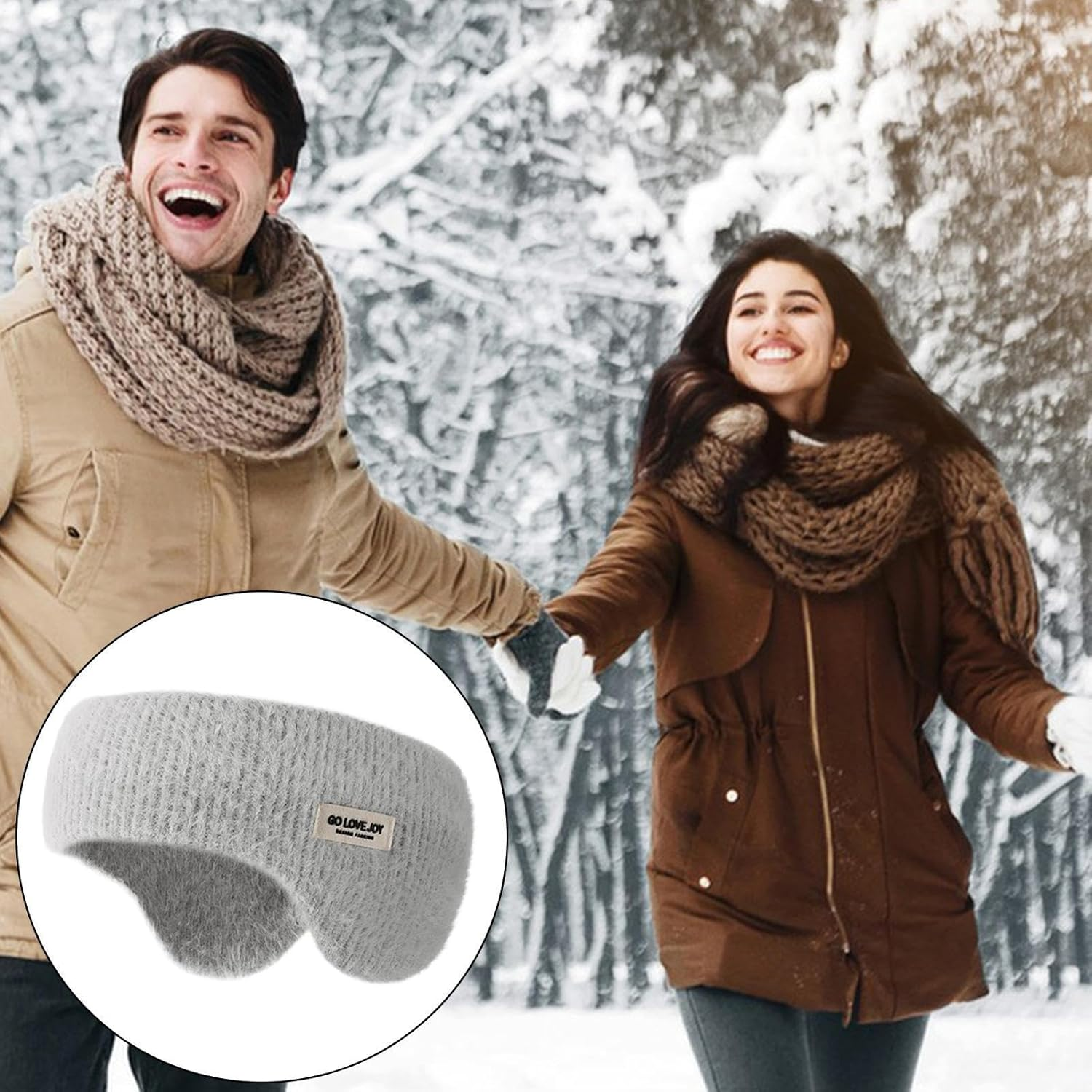 Soundproof Ear Muffs for Sleeping, Noise Cancelling Ear Defenders, Winter Warm Sleep Headband Eye Maske, for Adult Noise Reduction image number 3