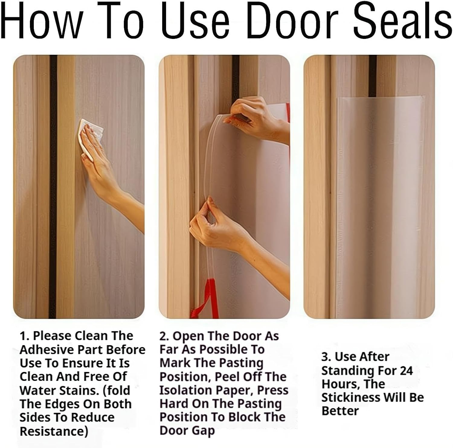 2-Pack Door Pinch Finger Protectors - Child Safety Door Stops, Infant Safety Door Hinge Protectors, Front and Back Door Anti-Pinch Finger Home Protection image number 1