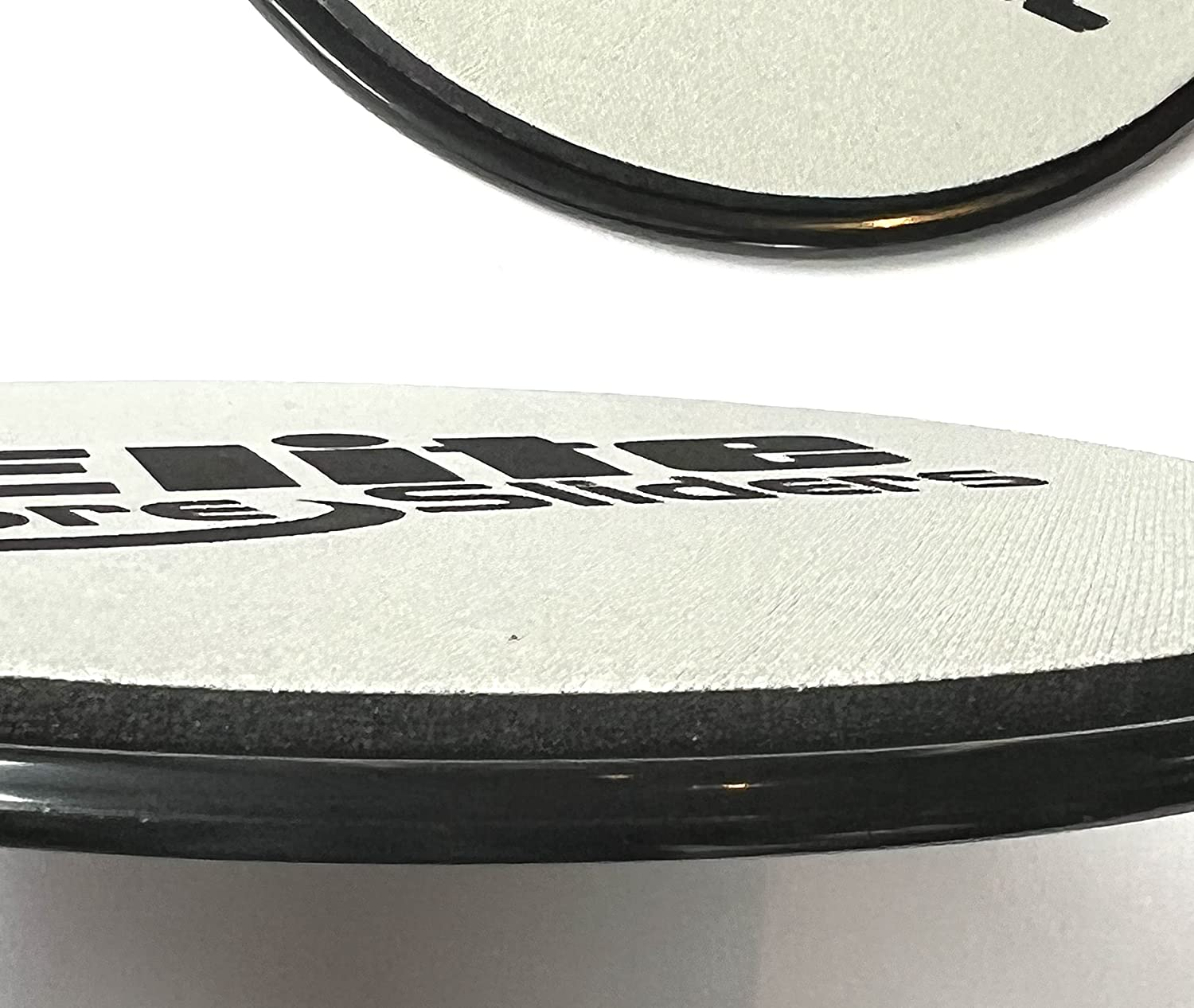 SPORTABULL Duel Sided Core Sliders - Premium Gliding Sliding Discs Double Purpose Hard Floors or Carpet for Home Gym Yoga Abs Workout Full Body Training