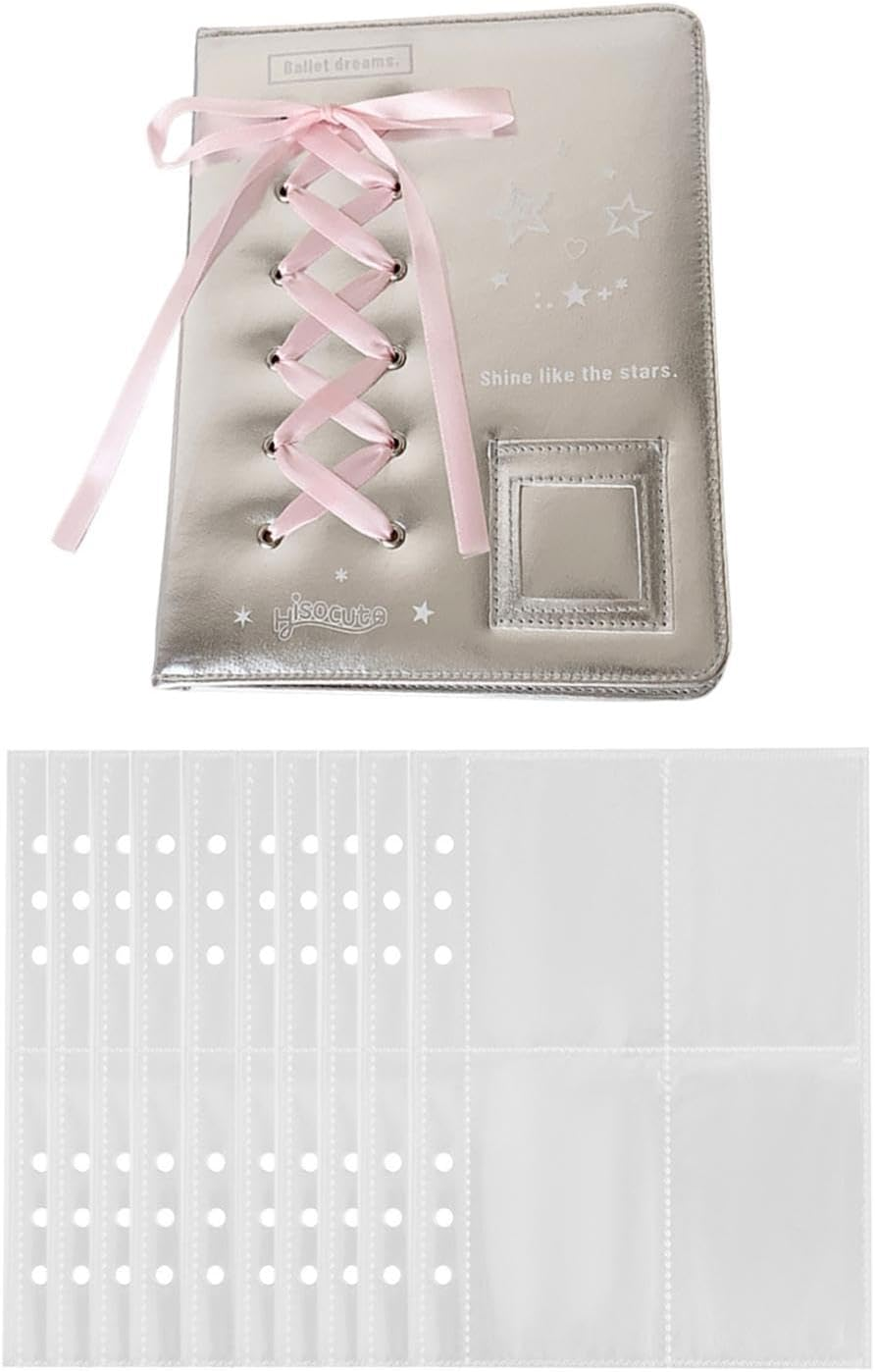 Predolo Photo Album Card Binder Craft Collection Premium 10 Page Card Album for Family