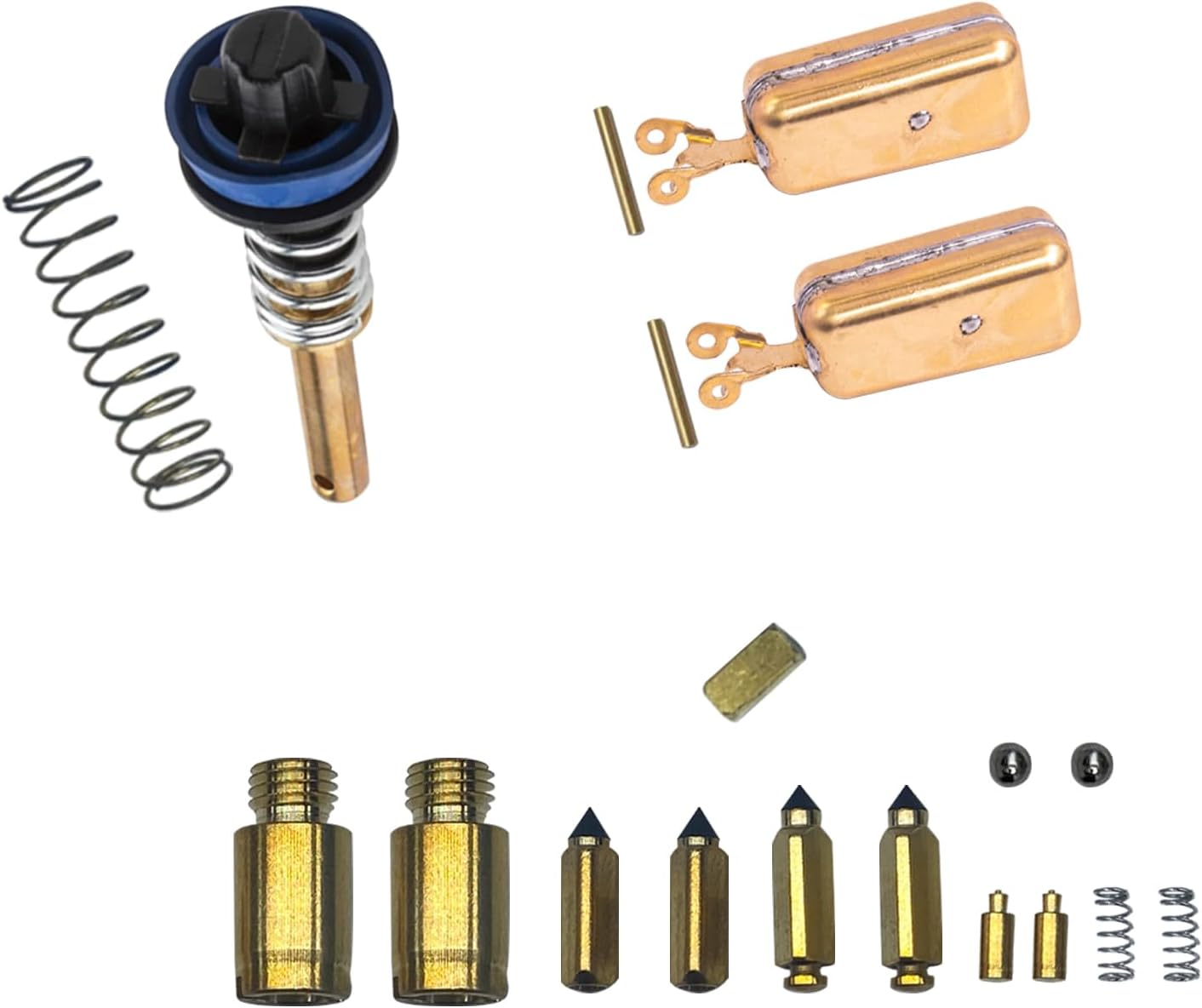 Rebuild Kit for Edelbrock 1406 Carburetor Compatible with Genuine Edelbrock 1477 Carburetor Rebuild Kit for Edelbrock 1406 1405 1400 1403 1407 1411 Carbs Cart AFB 4 Barrel Carburetor Rebuild image number 4