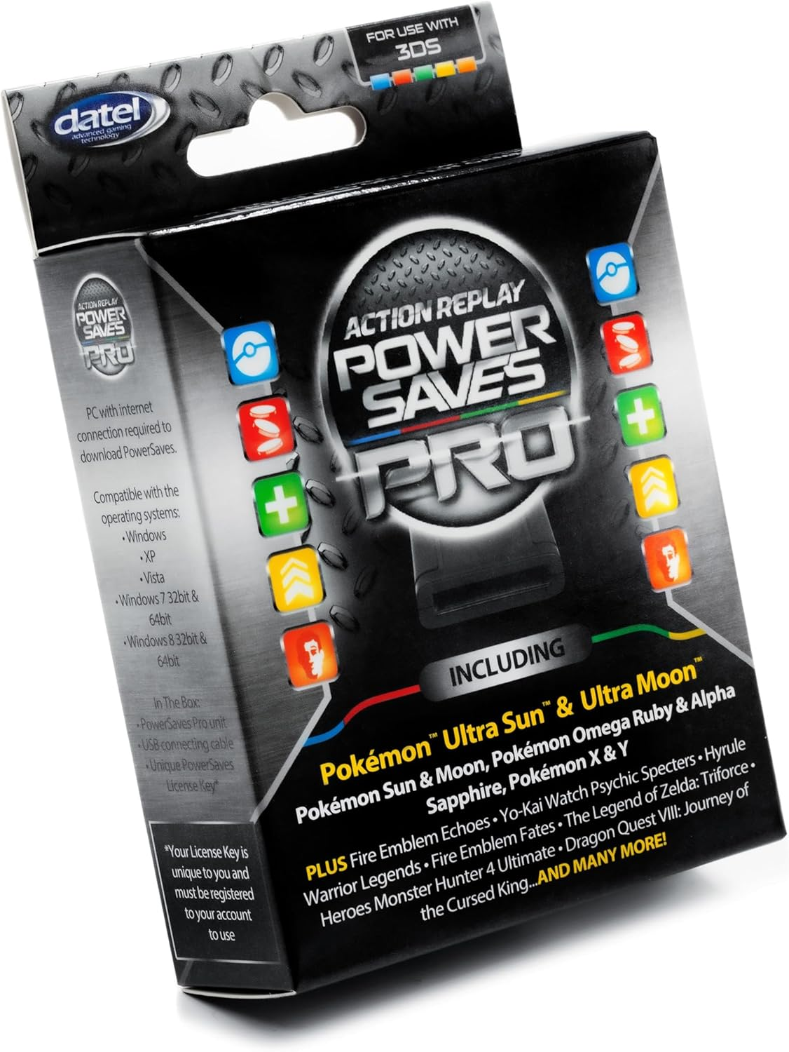 Action Replay 3DS Powersaves Pro 2018 Box Edition (Nintendo 3DS XL/3DS & 2DS, New 2DS XL, New 2DS) image number 3