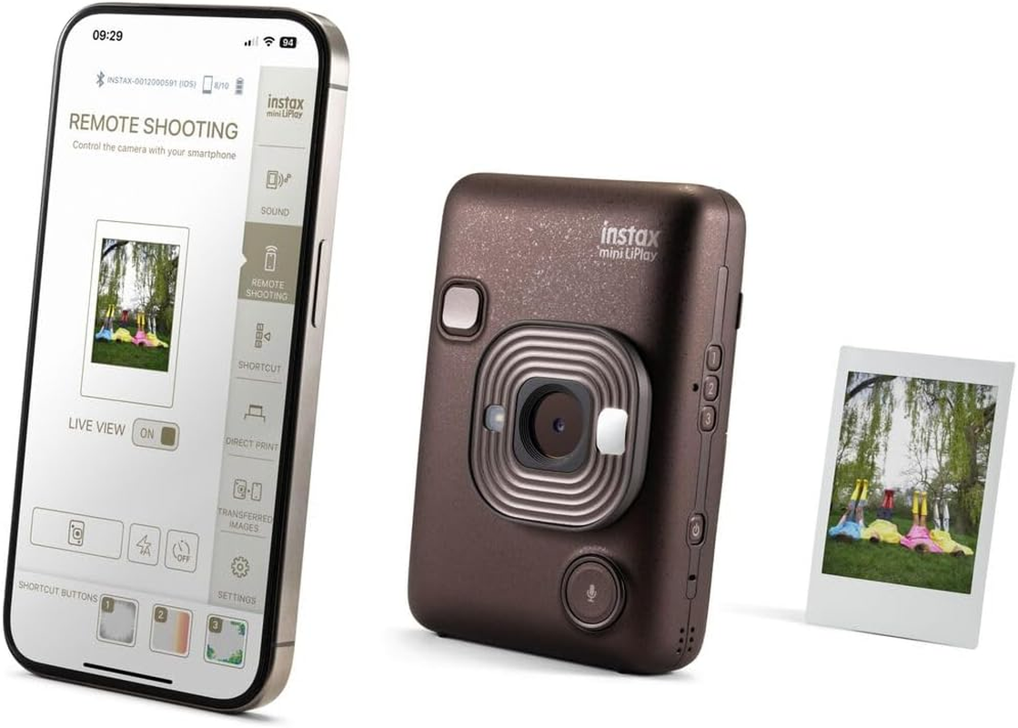 INSTAX Mini Liplay Camera Deep Bronze (2024 Model) - Deep Bronze image number 4