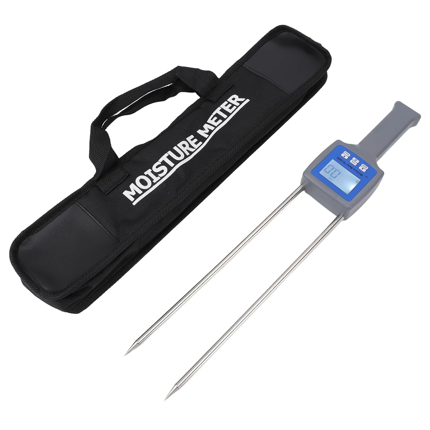 Fdit Wood Humidity Meter, Accurate Measurement with Backlit LCD Display, for Woodworking Furniture with Firewood Humidity Tester image number 3