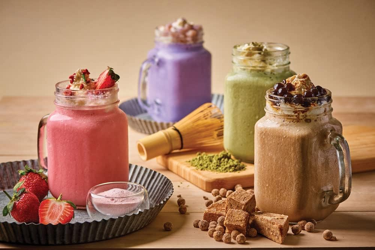 Bossen Bubble Tea All-In-One Powder Mix (Taro) image number 6