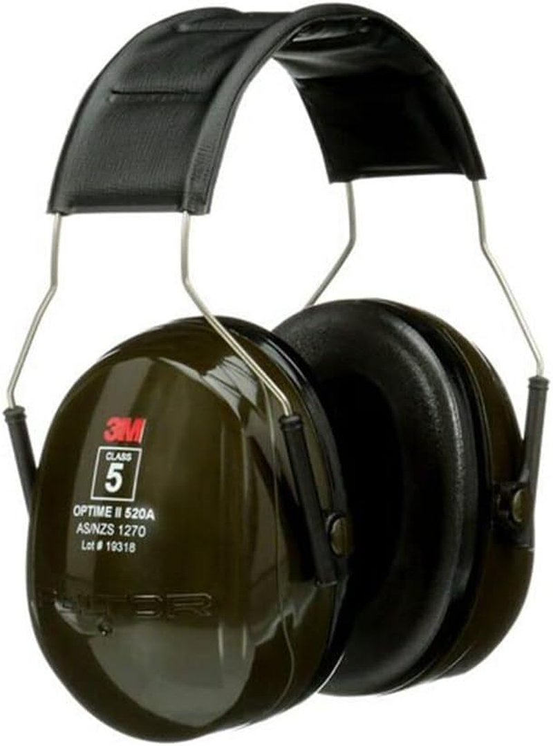 3, M Pel-Tor H5, 20A Optime II 2 Headband Earmuffs Ear Muff Noise Protection Class 5