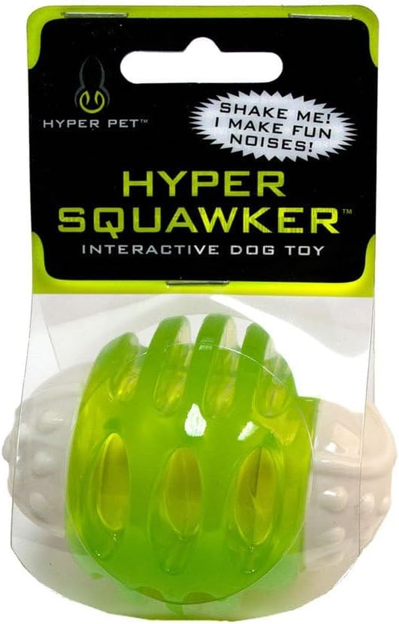 Hyper Pet Hyper Squawkers Dog Bone Durable Dog Toy Designed from TPR and Nylon with an Enticing Giggle Noise Medium image number 3