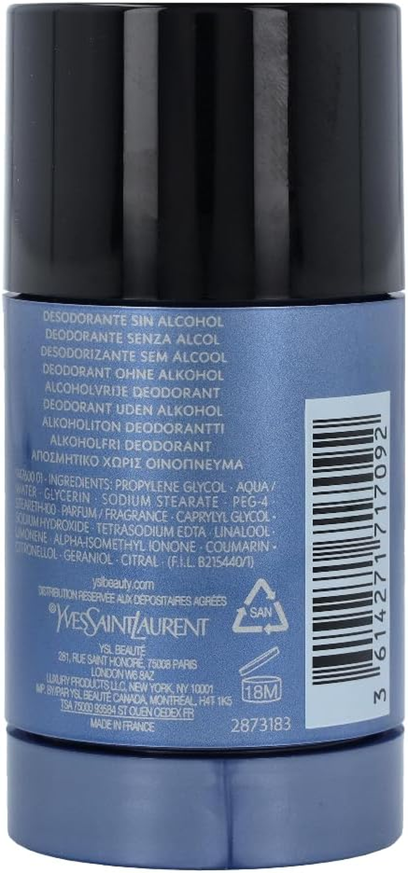 Yves Saint Laurent Y Deodorant Stick 75G/2.6Oz image number 1