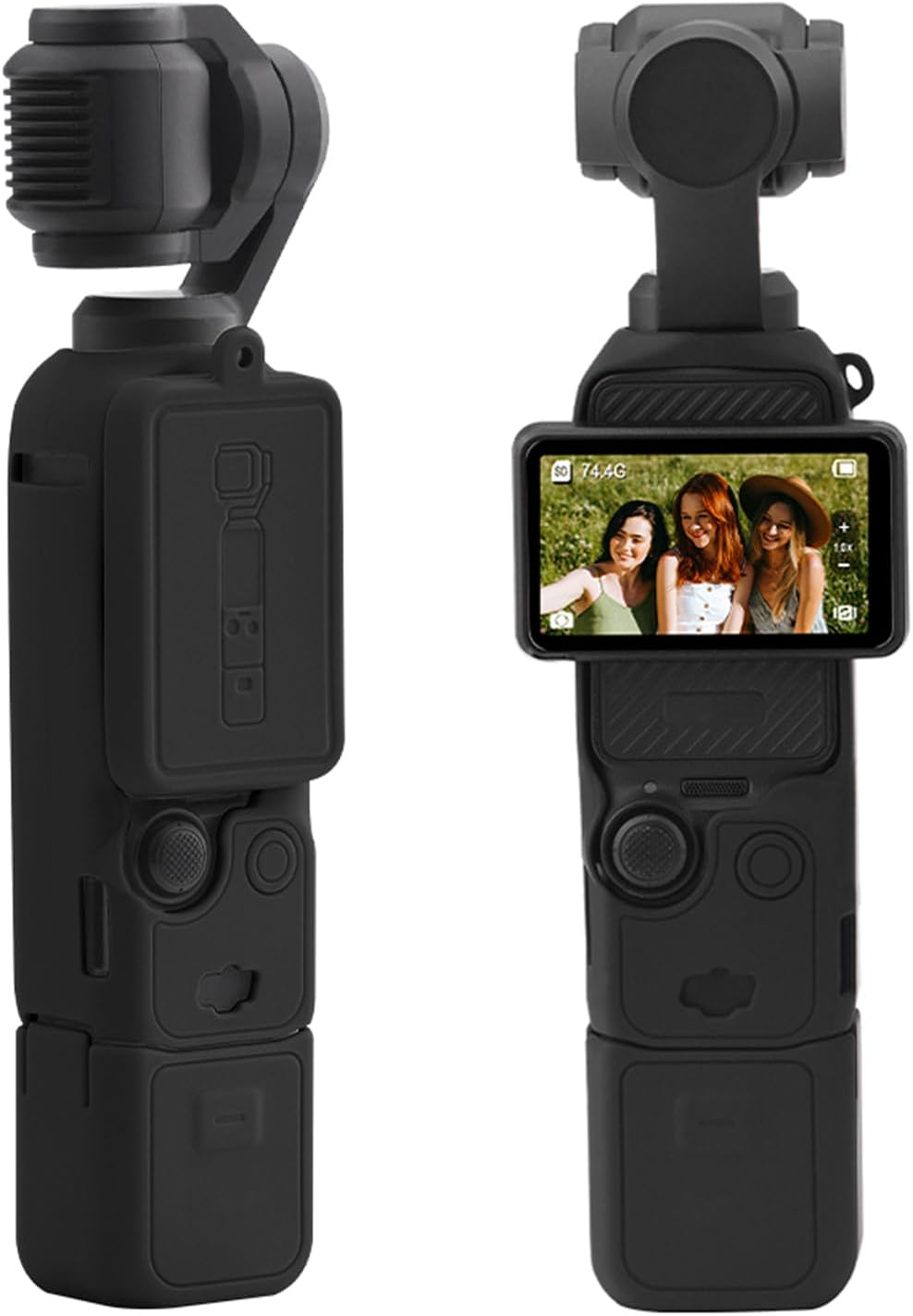 Buziba Silicone Protective Case Cover for DJI Osmo Pocket 3 Silicone Sleeve Protective Cover Handheld Gimbal Action Camera Accessories image number 3