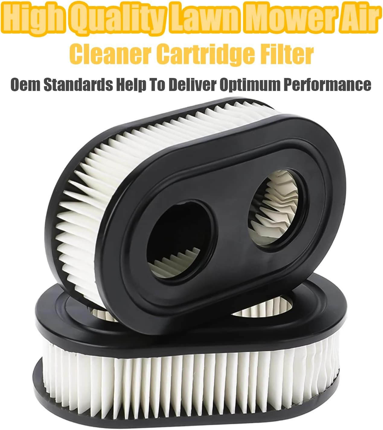 6 Pcs Air Filter for Briggs & Stratton 593260 798339 798452 4247 5432 5432K 550EX 09P702 093J02 Lawn Mower Air Filter Cleaner Filter image number 3