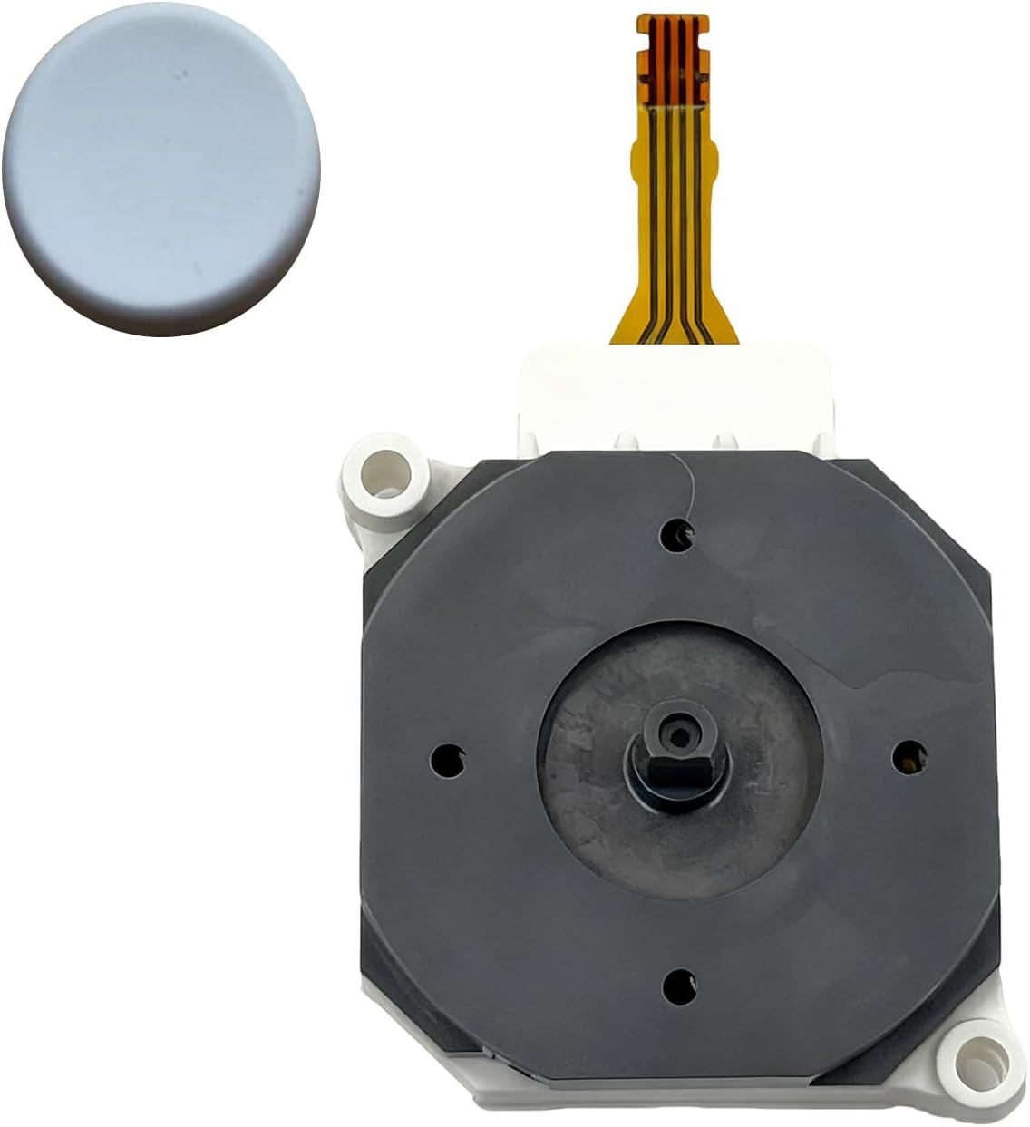 Luzcauwy 1PC Analog Thumb Stick Joystick and Rocker Cap Compatible with Nintendo 3DS 3DS XL LL 25 X 22 Mm Gamepad Controller Replacement Spare Part for Handheld Console