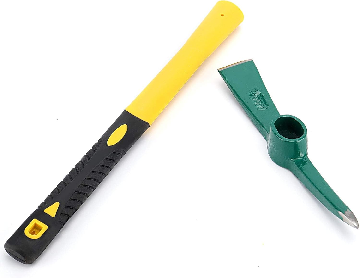 FAATCOI Mattock Weeding Hoe, Dual Head Pick Axes Garden Tools Non-Slip Handle for Cultivating Vegetable Yard Garden Flower Beds Planting Prospecting Camping image number 4