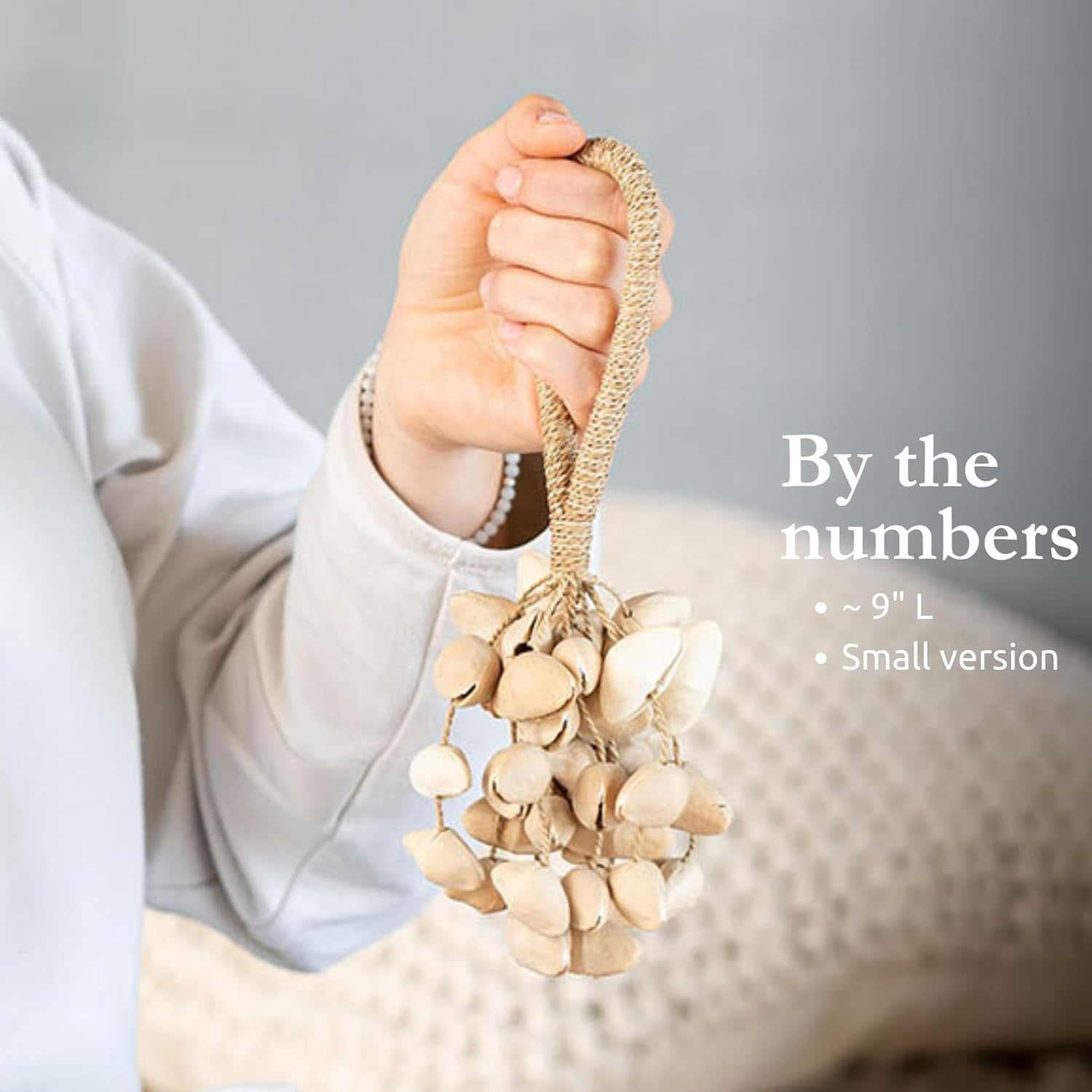 Kenari Seed Shell Shaker &Acirc;&euro;&rdquo; Creates a Soft Soothing Sound for Meditation, ASMR, Sound Therapy or Yoga image number 3