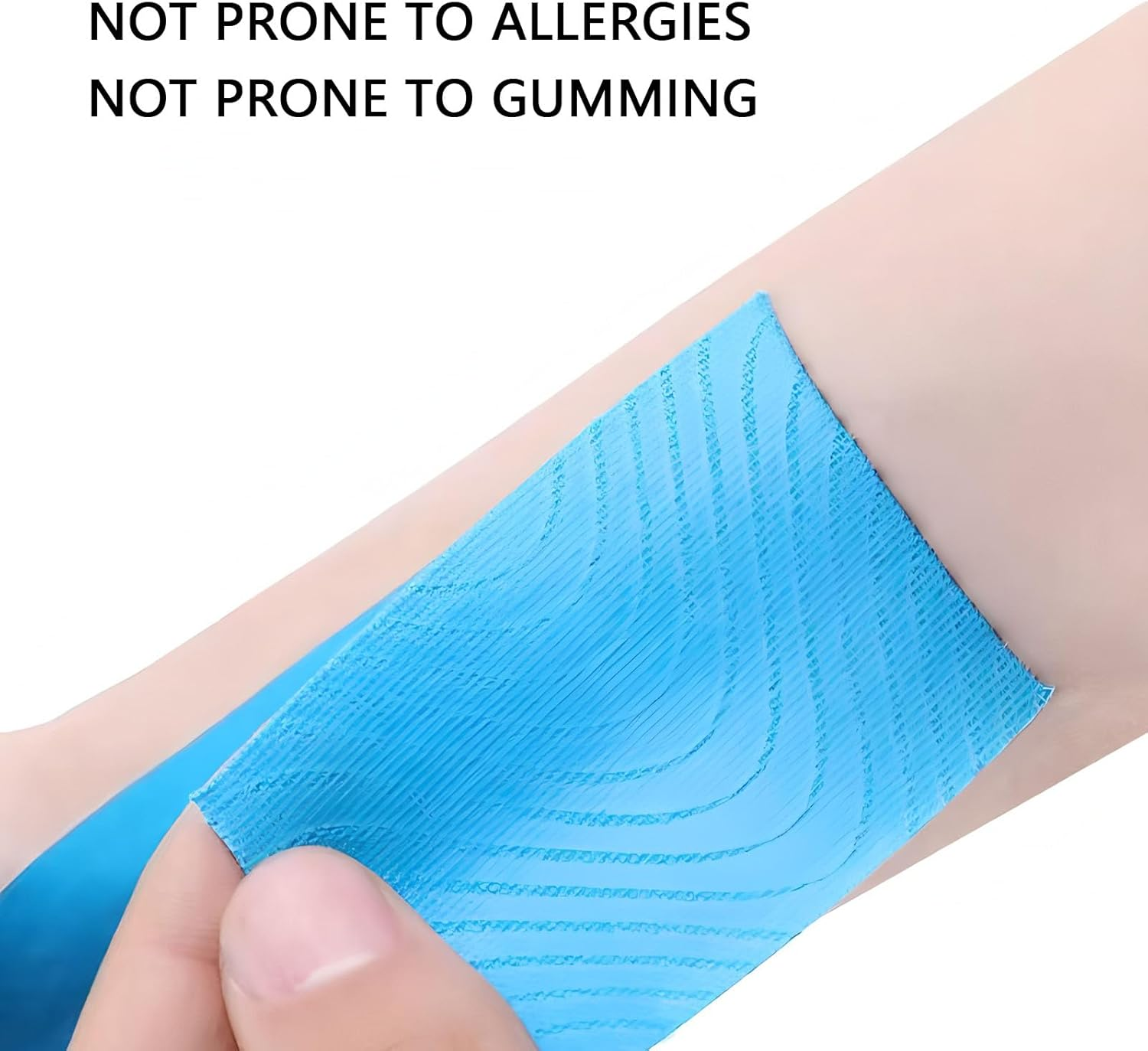 Kinesiology Tape - 6 Rolls (3.8CM X 5M) Waterproof, Latex-Free Sports Tape for Muscle & Joint Support, Pain Relief, Injury Recovery - KT Tape for Knees, Shoulders, Ankles, Elbows image number 6