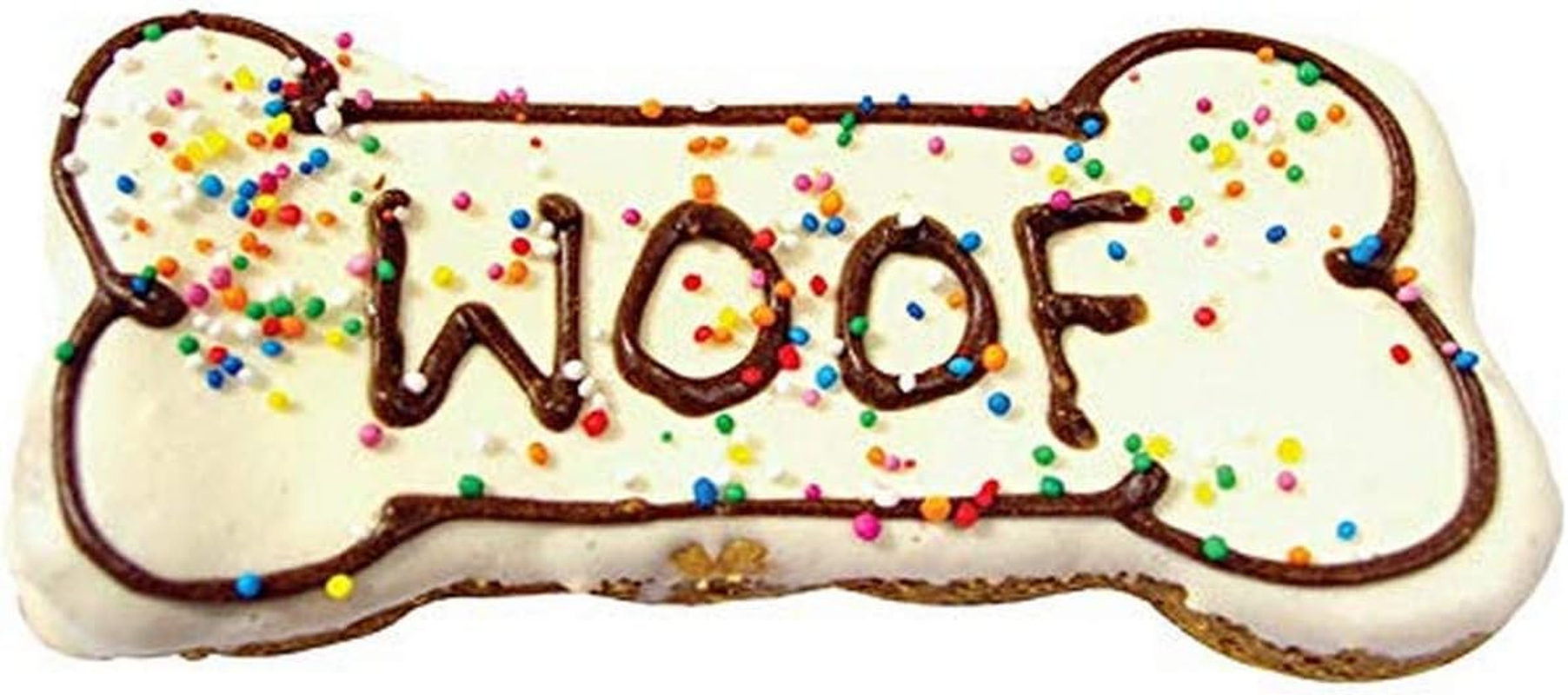 Huds and Toke Woof Large Bone Cookie 1Pk, Assorted