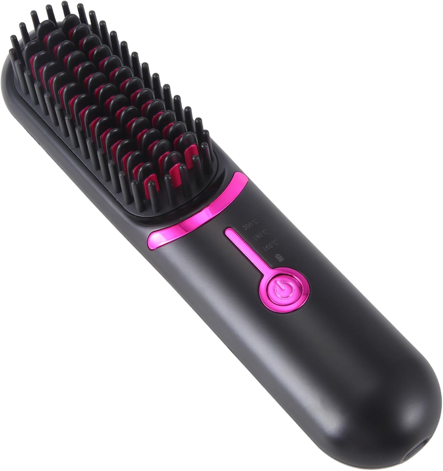 Electric Hair Brushes Wireless Hair Straightener Brush for Portable Rechargeable Hair Straightener Cordless Heating Comb image number 1
