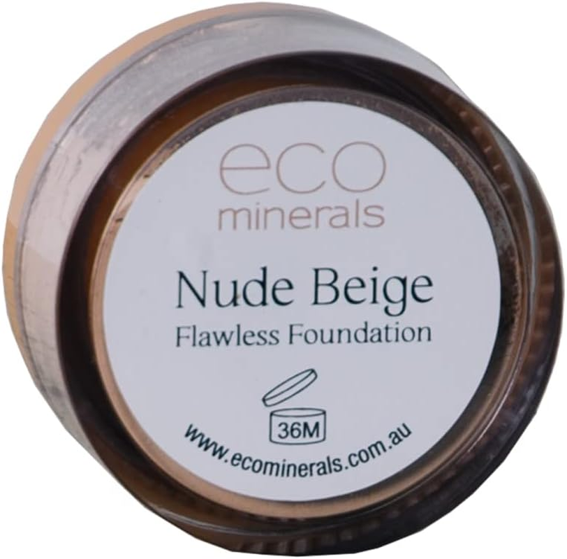 Eco Minerals Flawless Foundation Jar 5 G, Nude Beige