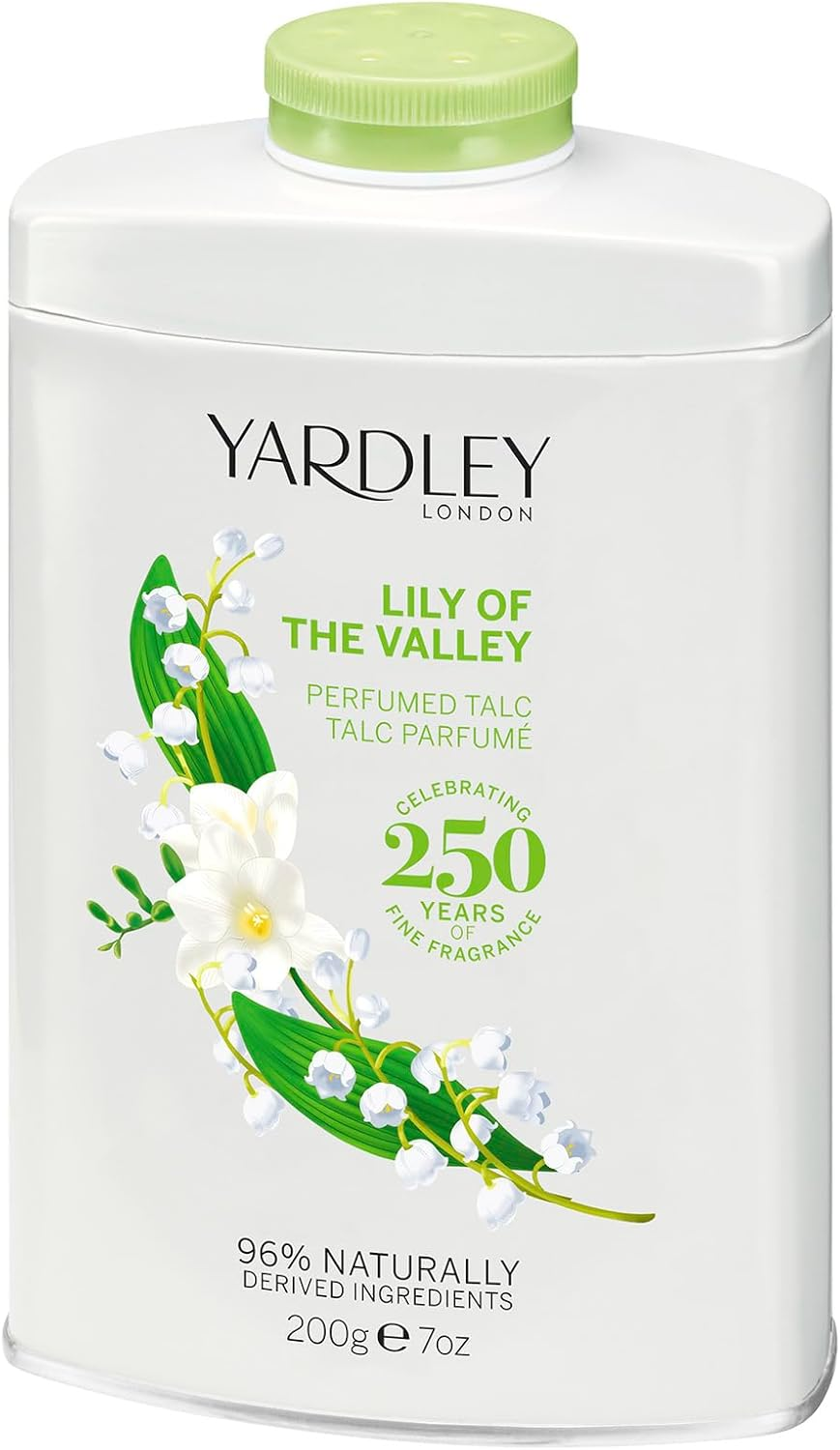 Yardley London Lily of the Valley Perfumed Talc 200G image number 4