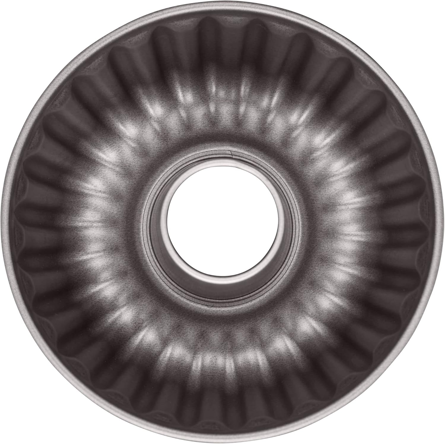 ORIGINAL KAISER Inspiration Mini Bundtform 17 Cm, Small Baking Mould with Ribbed Design, Non-Stick Coating, Springform Cake Tin Small for 1/2 Recipe Portion, Suitable for Hot Air Fryer