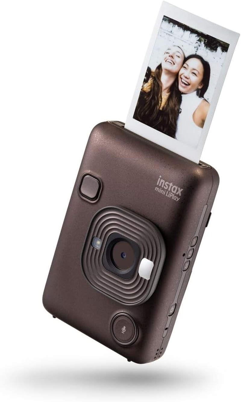 INSTAX Mini Liplay Camera Deep Bronze (2024 Model)