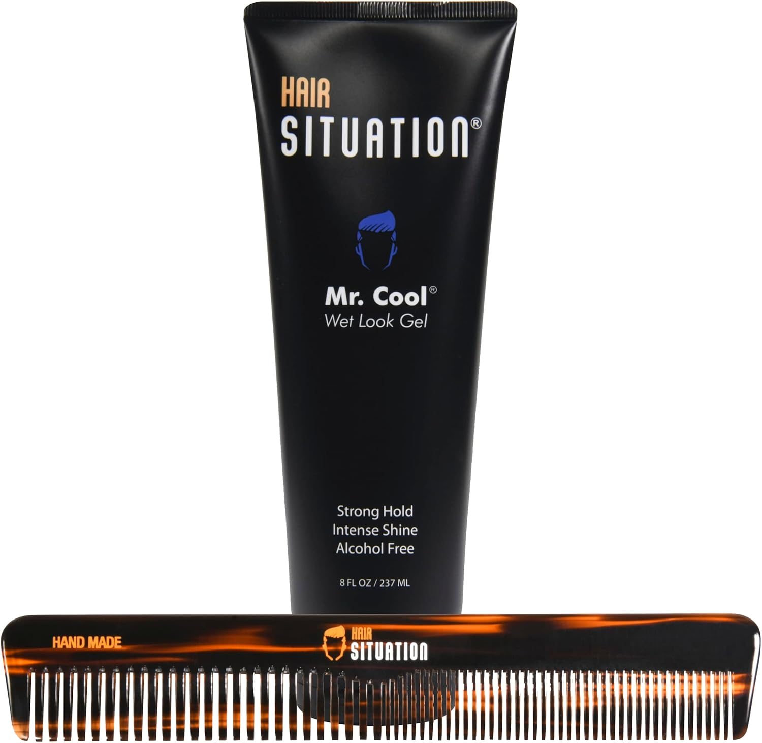Mr. Cool Wet Look Hair Gel and Full Size Comb image number 4