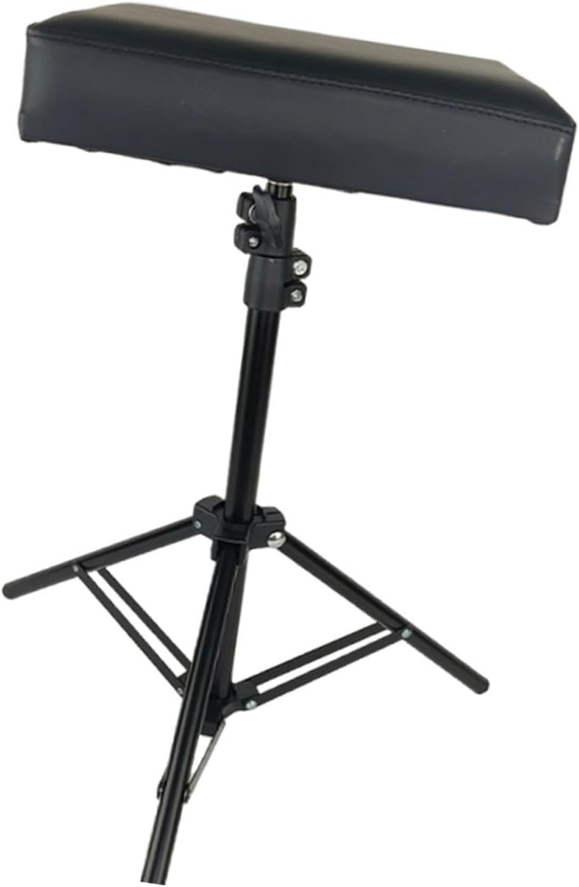 180&deg; Rotatable Tattoo Armrest, Professional Thick Non-Slip Cushion, Height and Tilt Adjustable Tripod for Home Studio image number 4