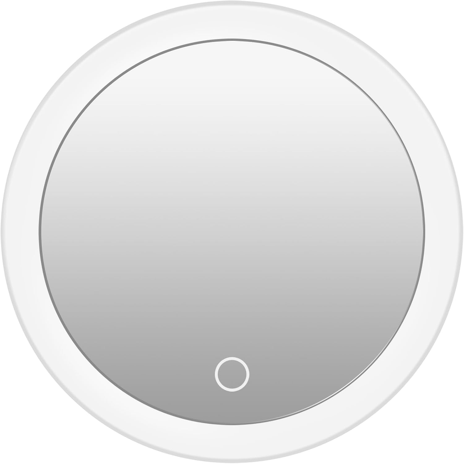 10X Magnifying Mirror with Light 6.8Inch Magnifying Makeup Mirror with 3 Suction Cups Backlit LED Cosmetic Mirror Portable Lighted Makeup Mirror for Bedroom Bathroom Travel 6.8&times;1.6Inches image number 4