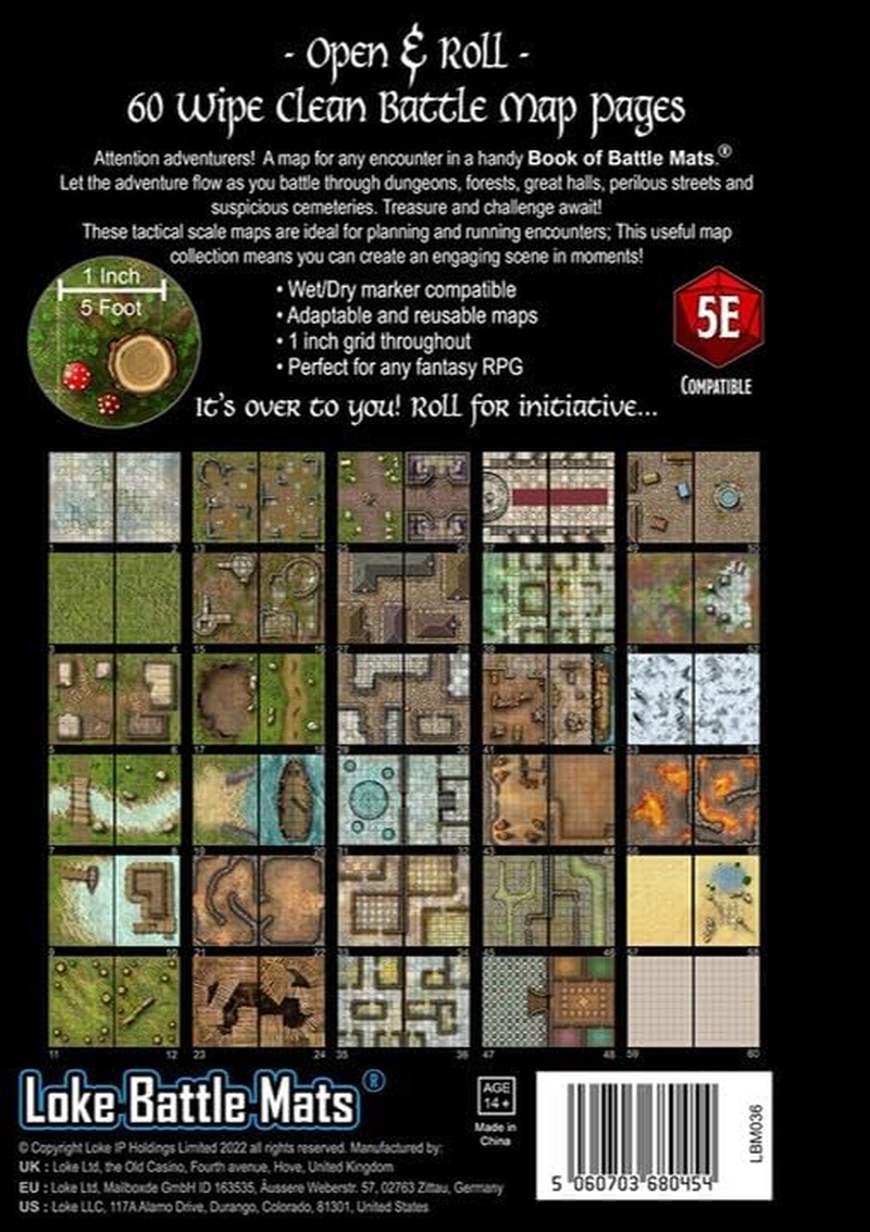 PSI Big Book of Battle Mats Revised Board Game) image number 1