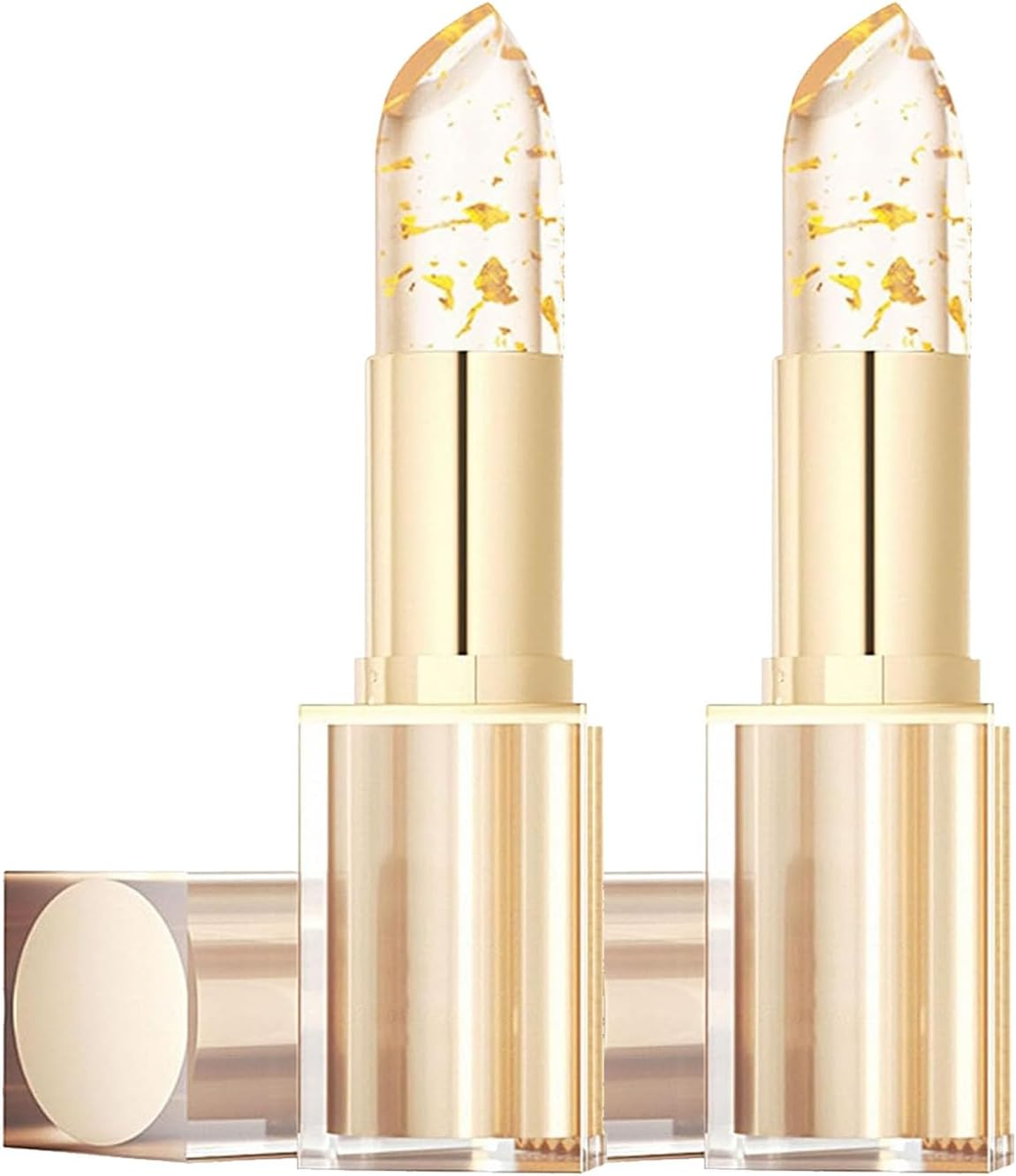 Imaginaryl Lipstick, Crystal Clear Color Changing Lipstick, Oezoez Transferproof Color-Changing Lipsticks Crystalclear Color Alchemy Auto-Tints on Contact (1Pcs)