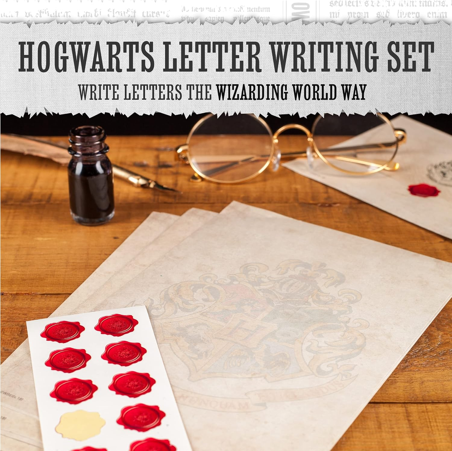 Paladone Harry Potter Hogwarts Letter Set - Officially Licensed Harry Potter Merchandise image number 1
