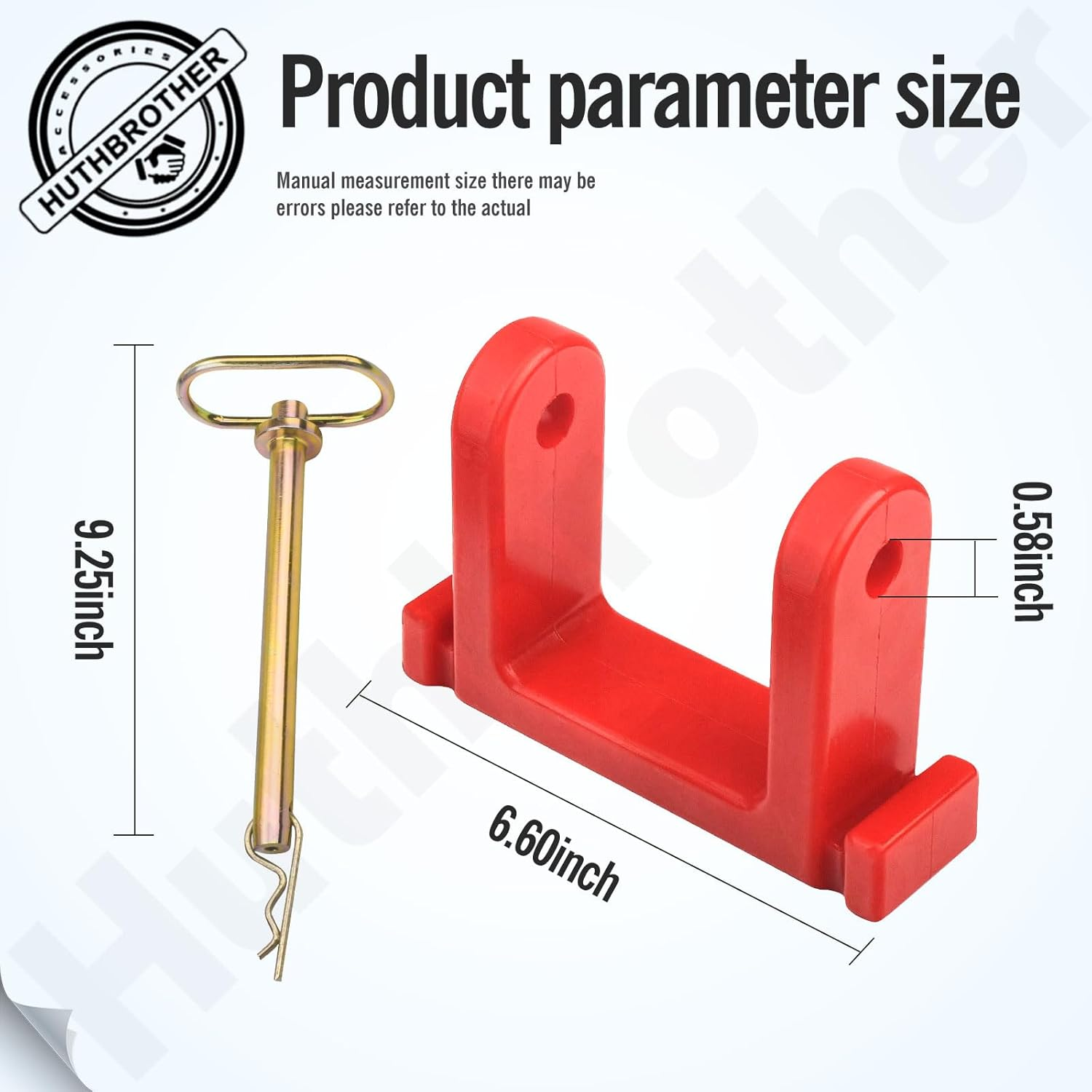 Huthbrother Bow Stops PWC-5A Trailer Bumper W/Hitch Compatible with Jet Ski Ski Doo, Waver Runner, Pwc,Replace 5801632 BY6105 image number 5