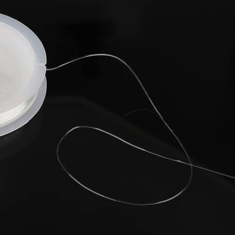 AIMALL Super Stretch Elastic Cord String Beading Crystal Line DIY Jewelry Bracelet Rope 0.6 MM image number 4