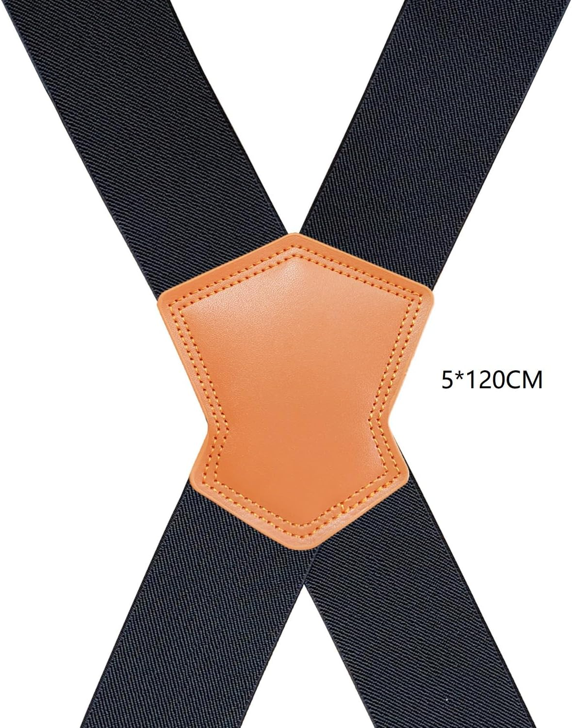 Elastic Mens Suspenders, Heavy Duty, Work Suspenders, Suspenders for Men Heavy Duty, for Trousers image number 3