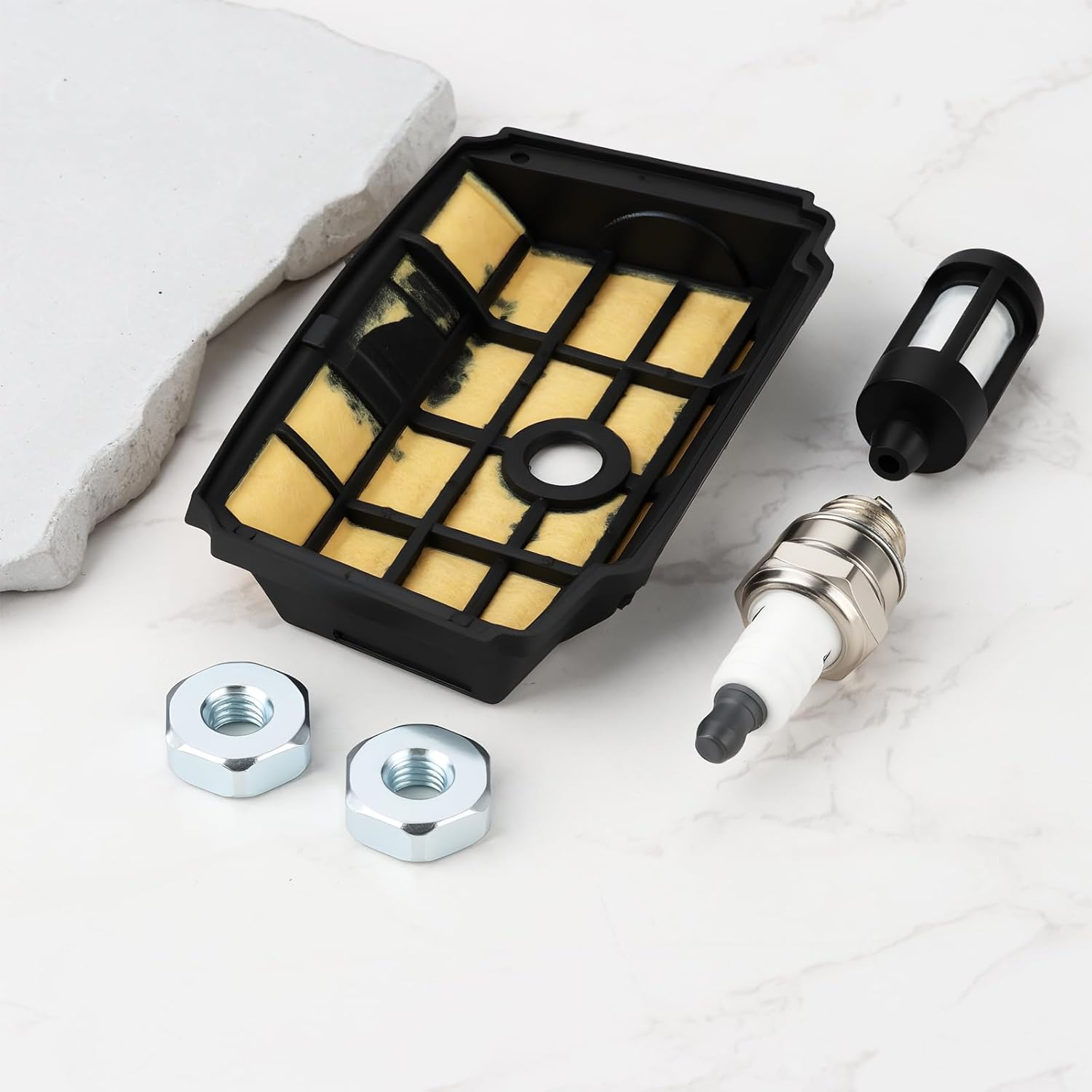 1Set Lawn Mower Repair Kit 1137-120-1600 Compatible with Stihl MS192T MS192TC image number 6