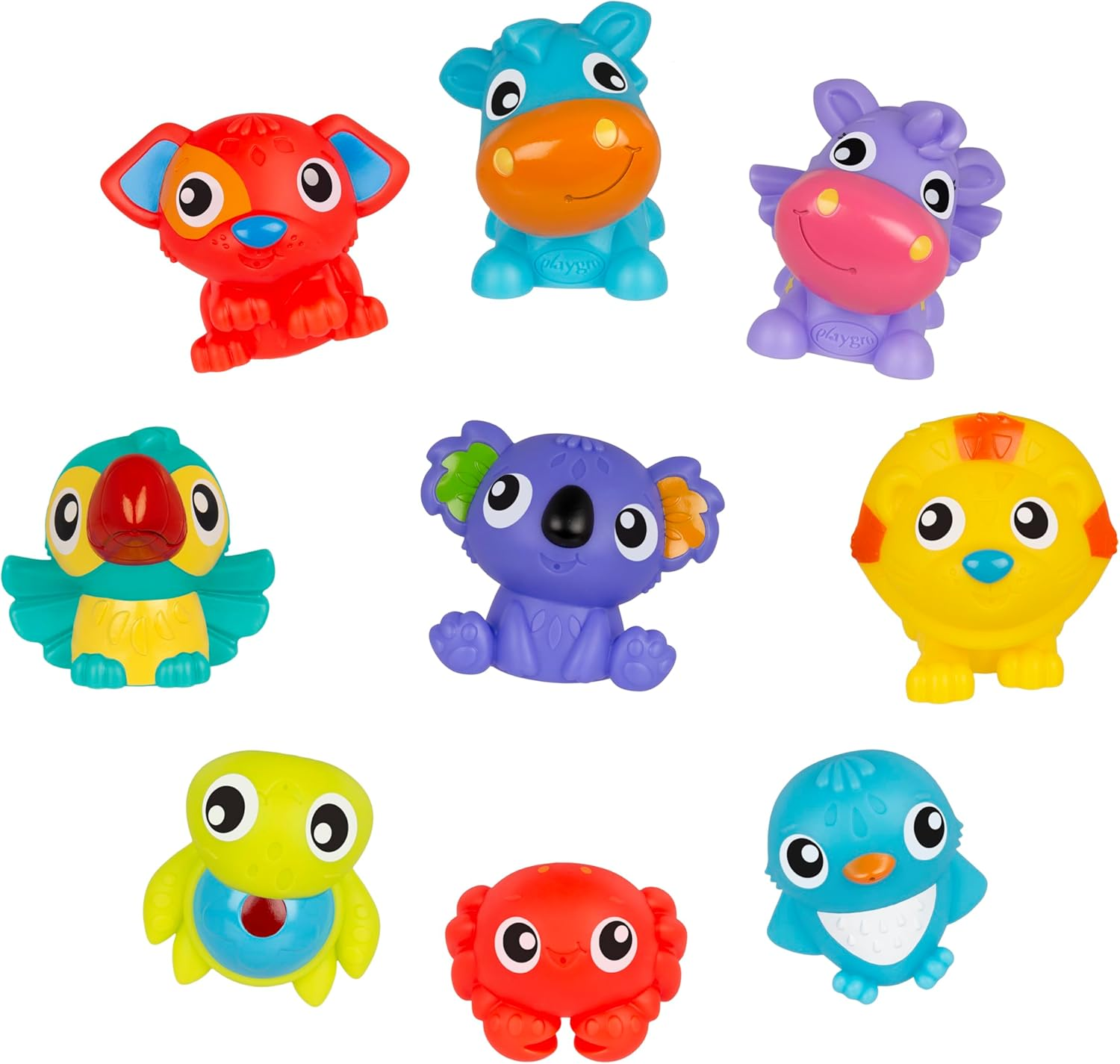 Playgro First Fun Floaties Pack, Fully Sealed &ndash; Engaging Baby Bath Toy for Development and Sensory Play, 6+ Months image number 4