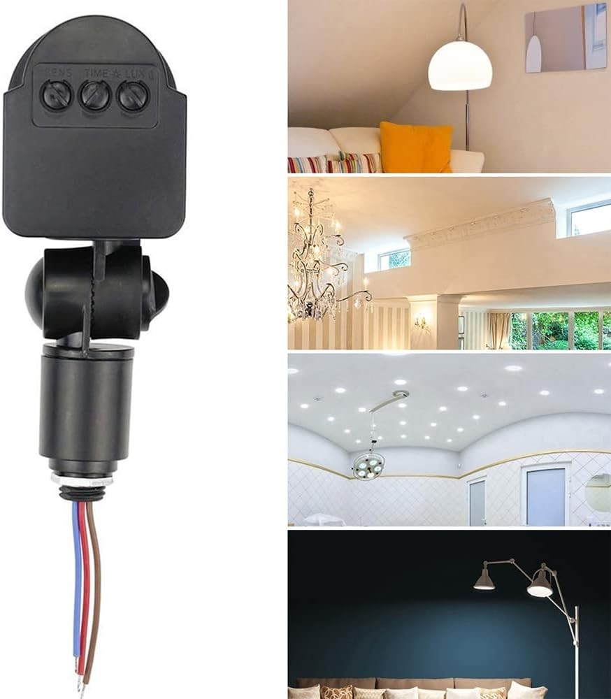 DC-12V Security Outdoor Infrared PIR Motion Sensor Detector ​Wall Light Switch image number 6