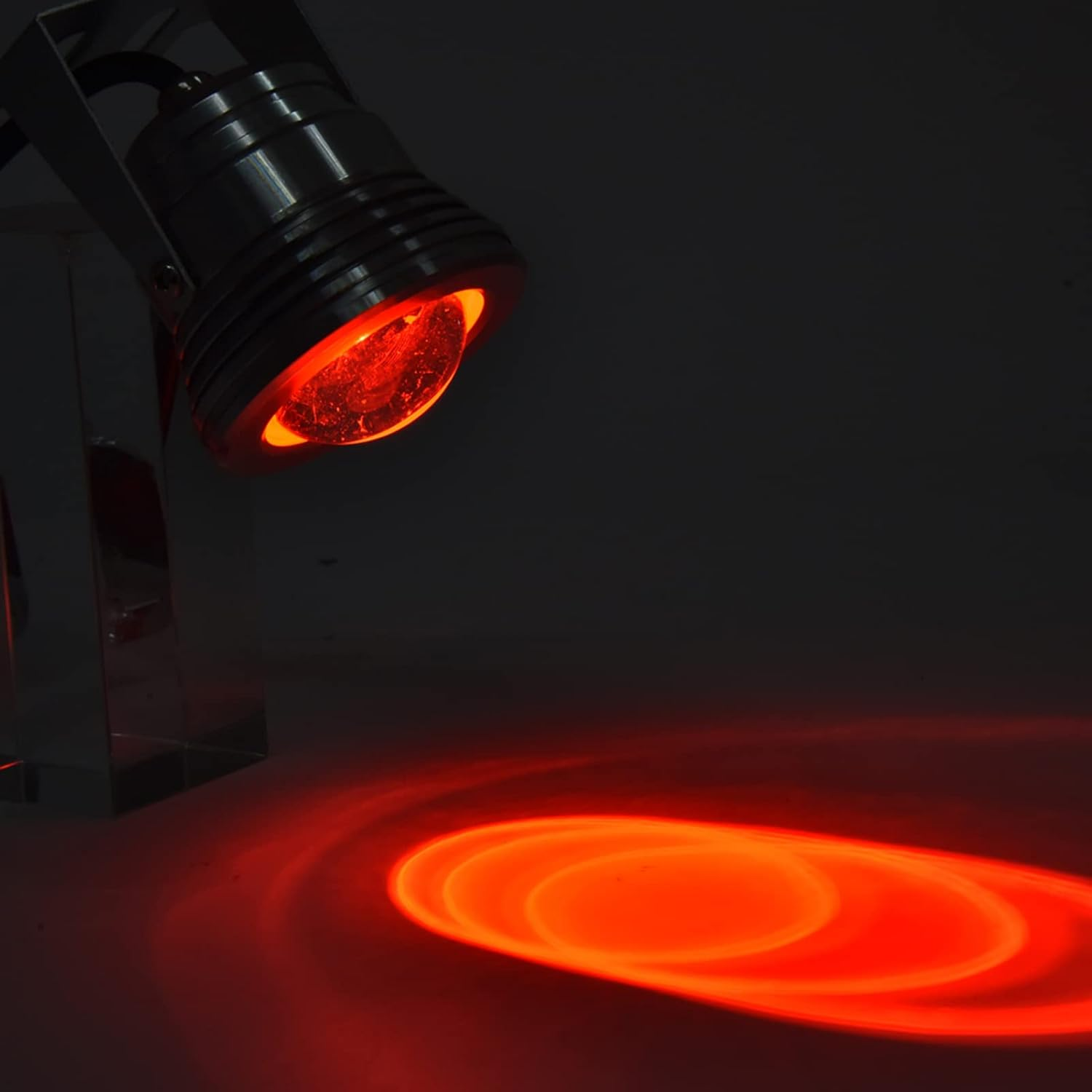 RGB LED Spotlight - 12V 10W RGB Waterproof - Remote Control - Aquarium LED Spotlight Lamp - for Fish Tank Pool Garden Underwater,For Fish Tank, Pool, Garden and Aquarium (Black Shell) image number 3